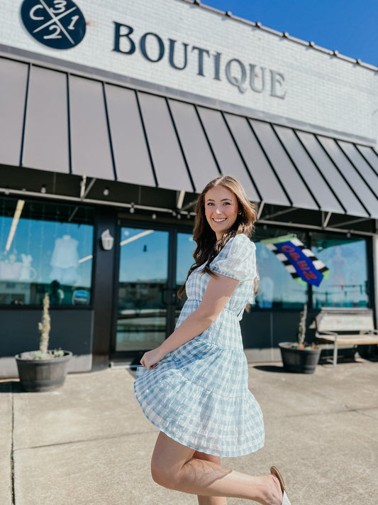 Picnic Time Gingham dress