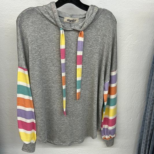 Rainbow Connection Striped Hoodie