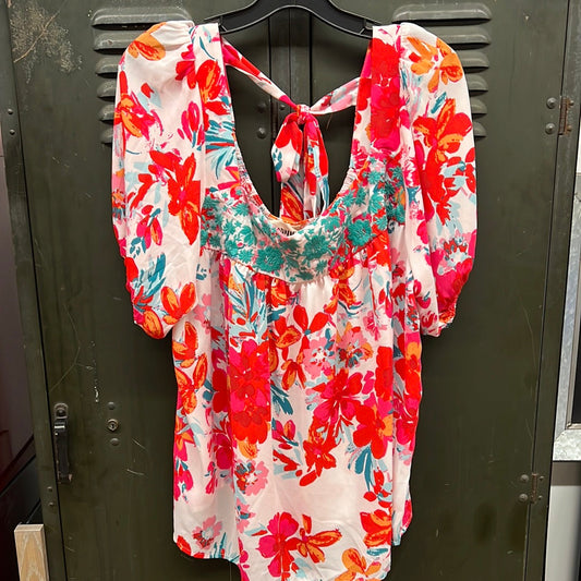 Piano Songs Puff Sleeve Blouse