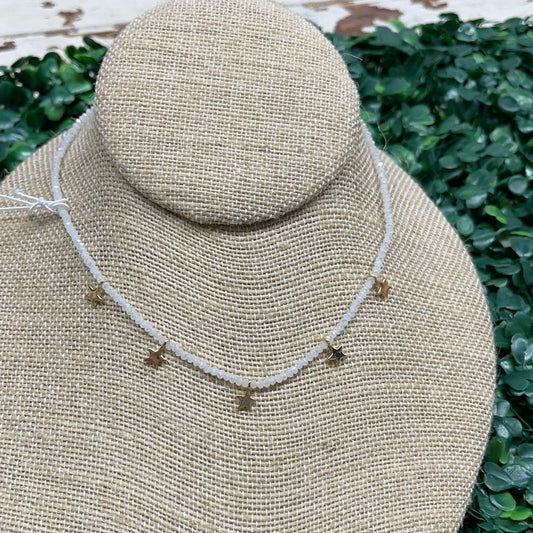 Dee White Opal Necklace