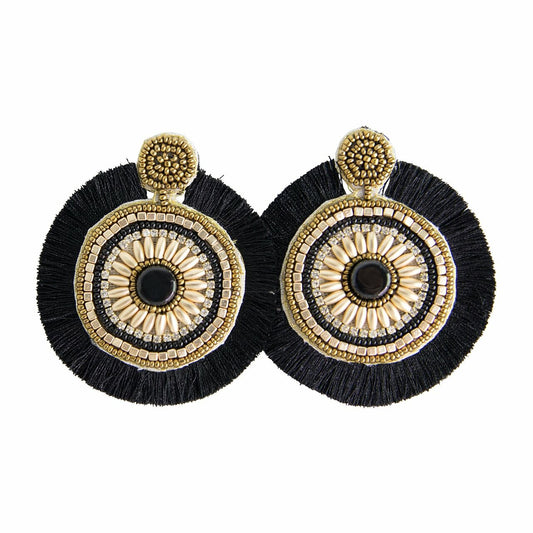 Earrings Tortuga Black