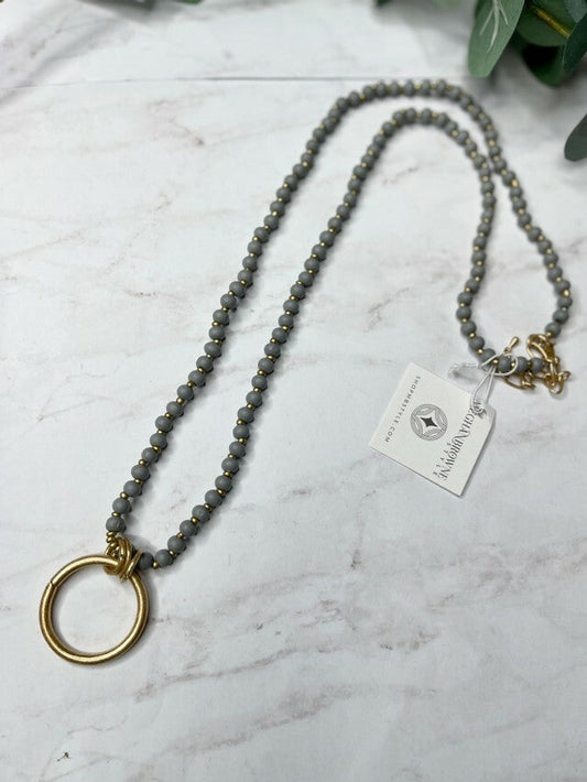 Coco Gray Necklace