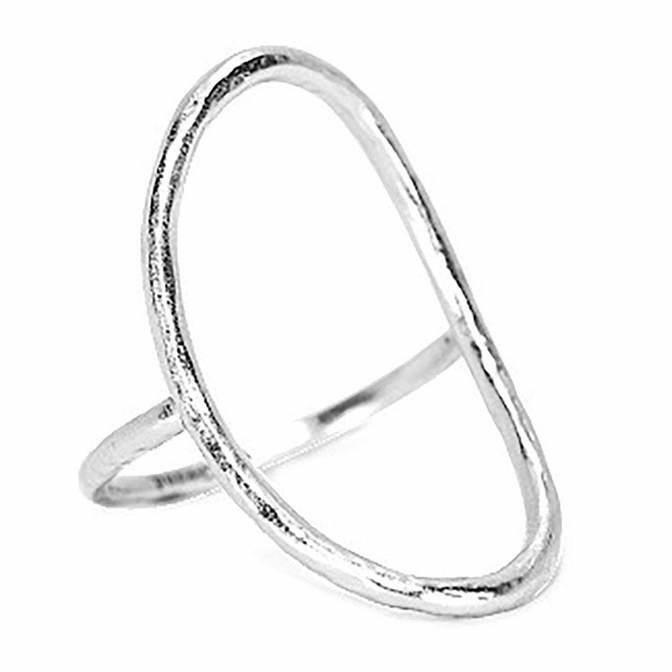 Oval Open Ring