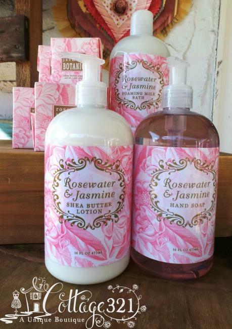 Rosewater & Jasmine Spa Products