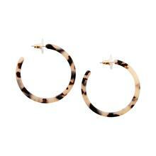 Earrings Denali Blonde Tortoise