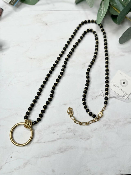 Coco Black Necklace