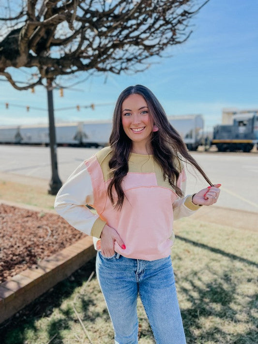 Split Decisions Patchwork Top