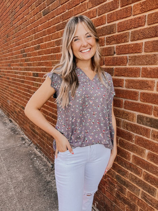Fun & Flirty Floral Top
