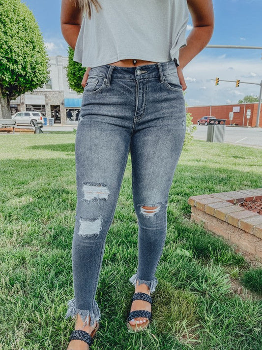 Hailey High Rise Skinny Jeans