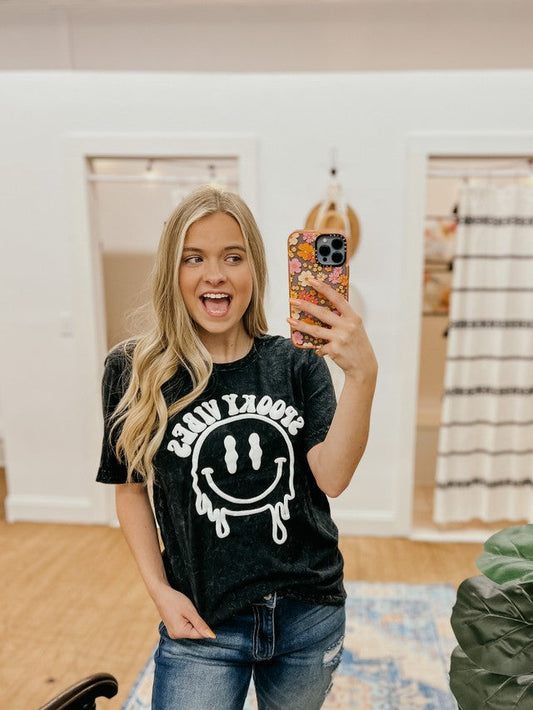 Spooky Vibes Graphic Tee (LARGE)