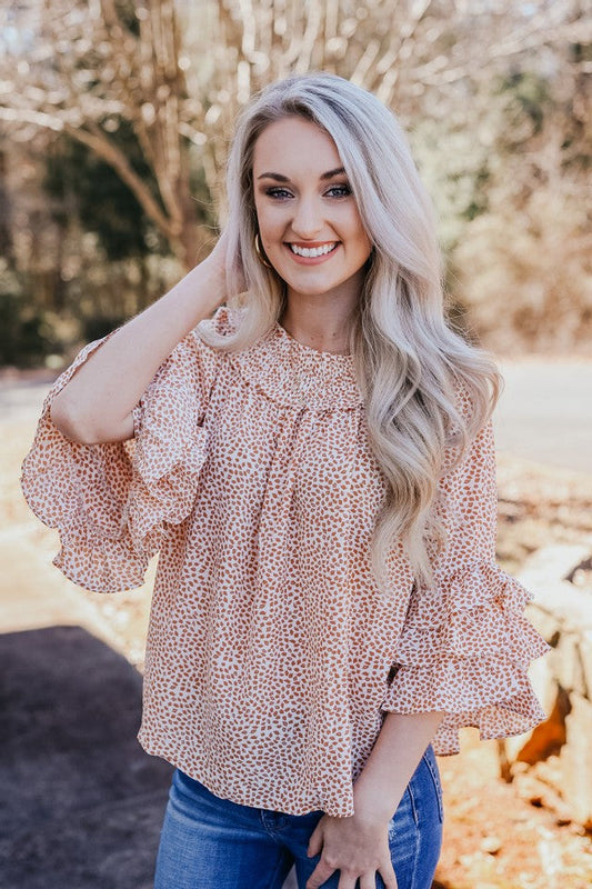 Stay True To You Tiered Blouse