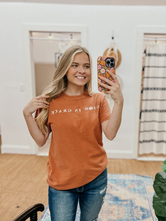 Grow In Grace Graphic Tee
