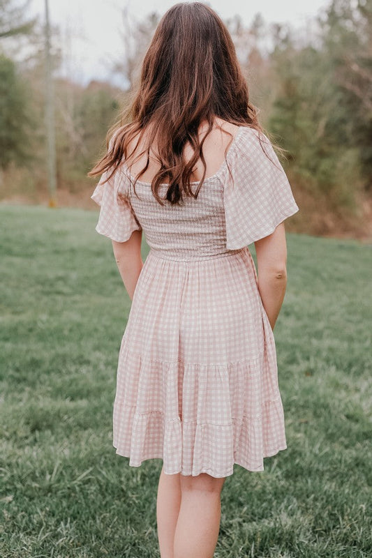 Back of Picnic Party Dress