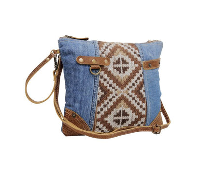 Denim Azteca Small & Crossbody Bag